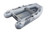 Grey Achilles LSI-290E inflatable boat with oars. Grey Achilles LSI-290E inflatable boat with oars.