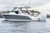 Mercury Verado 400hp XXXL V10 Outboard Cold Fusion White on Yacht Boat.