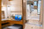 Ranger Tugs R-43 CB Volvo Twin IPS450 POD Drives Private Forward Stateroom Desk.