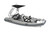 Highfield Sport 520 in light grey tubes and white upholstery.