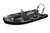 Highfield Patrol 460 with a 60hp Outboard in dark grey.
