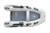 Top view of Achilles LSI-290E inflatable boat.