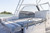 Flat seating view on the port side of the Solara S-250 DC.