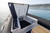 Highfield Sport 800 with Twin 200hp Outboards bow storage.
