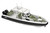 Zodiac X10CC with Twin Outboards Black Tubes Hunter Upholstery.