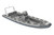 Highfield Patrol 860 with Twin 250hp Outboards in Light Grey.