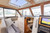 Cutwater 308 Coupe with Twin Yamaha 300hp Outboards looking in.