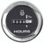 Mercury Gauge, Admiral Cruiselog, Black Face, White Graduations