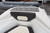 Highfield Sport 420 in White with Yamaha 70hp White Outboard bow step.
