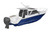 Cutwater C-248 Coupe with a Yamaha 250hp Outboard in Midnight Blue.