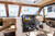 Cutwater 308 Coupe with Twin Yamaha 300hp Outboards console area.