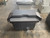 Bench Seat with Tilting Backrest Dark Grey Back