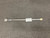 1" stainless seat support leg, 28" long