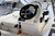 Pre-Owned Avon SeaSport 490 with Yamaha 90hp Outboard helm.