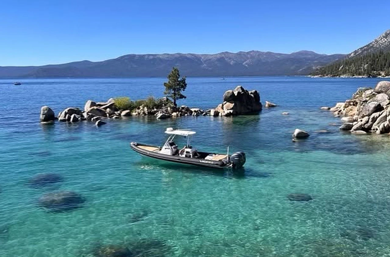 Highfield RIB at Lake Tahoe.