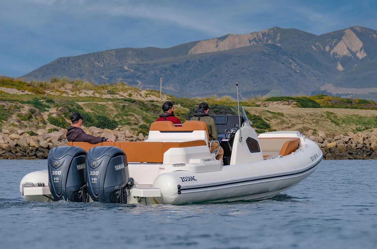 Zodiac Medline in the Ventura Harbor