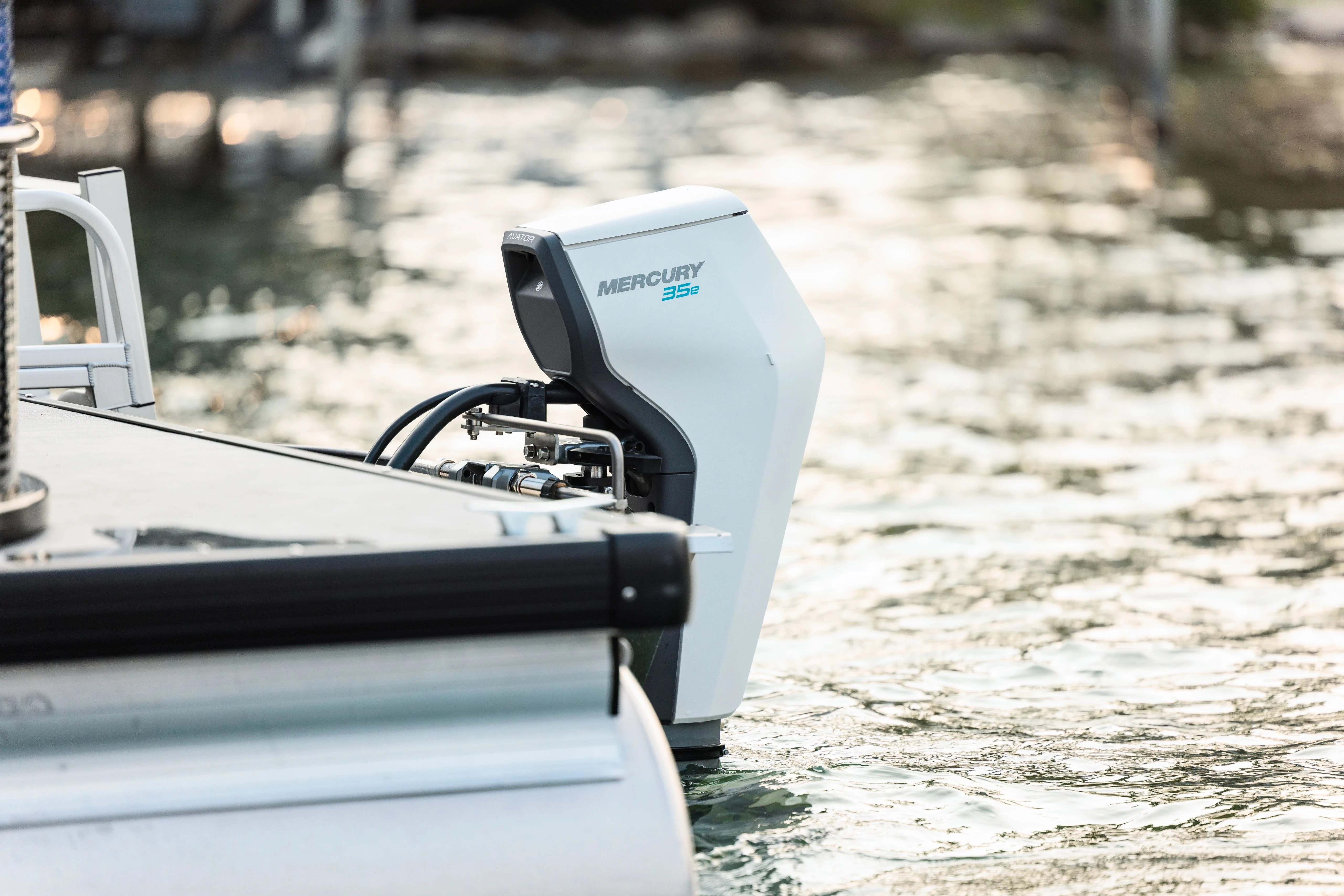 Mercury Electric Outboard.