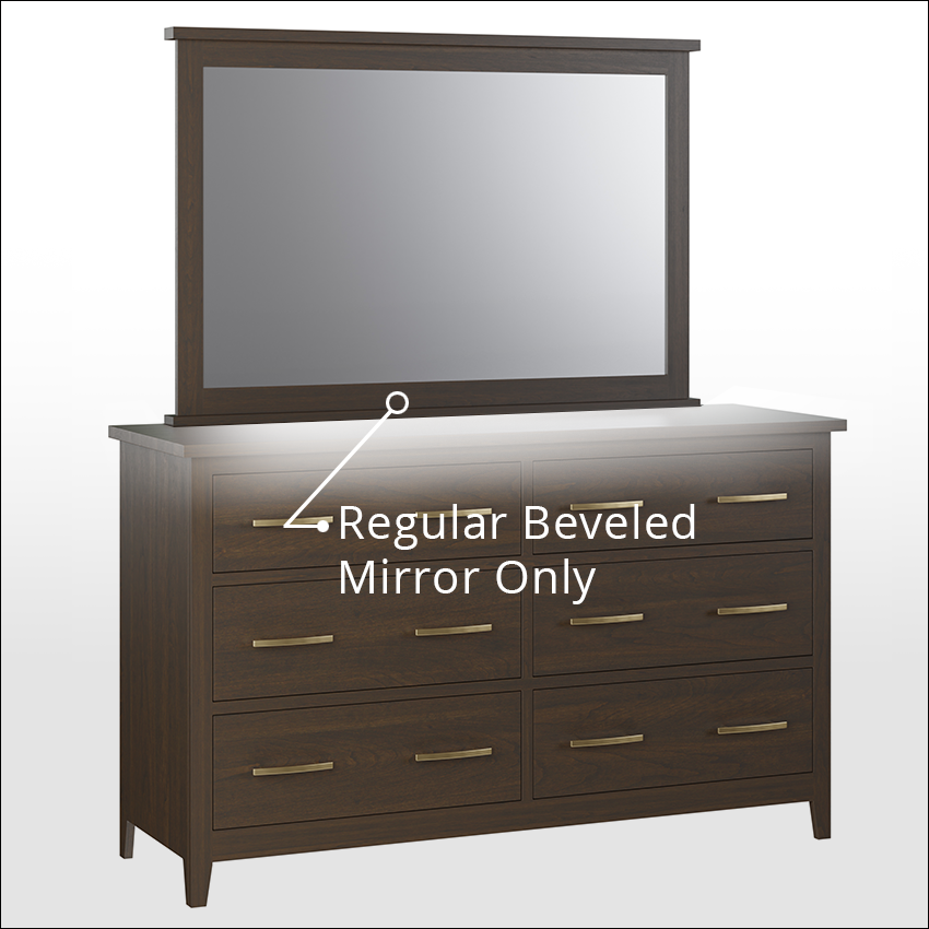 LAKESIDE  #8520, Regular Beveled Mirror