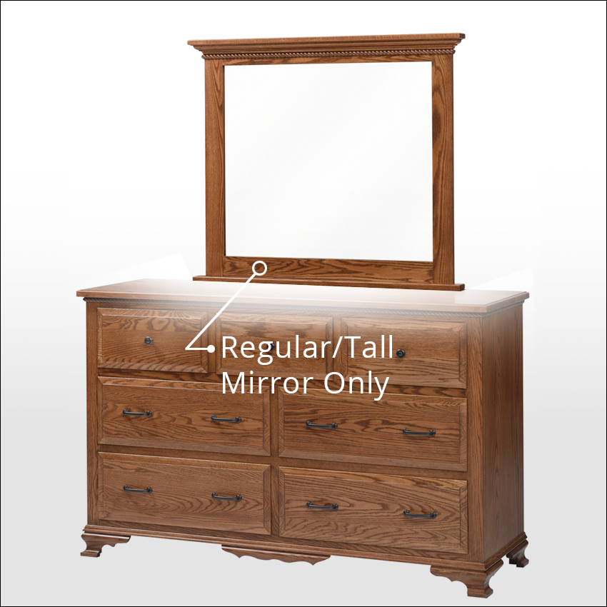 BERKSHIRE  #9014, Regular / Tall Mirror