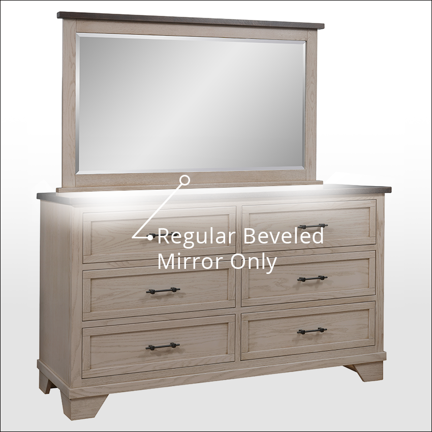 EASY TIMES #9120, Regular Beveled Mirror