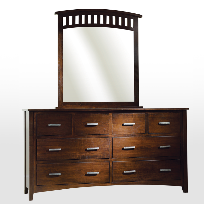 CAMBRAI MISSION #1104, 8-Drawer Regular Dresser