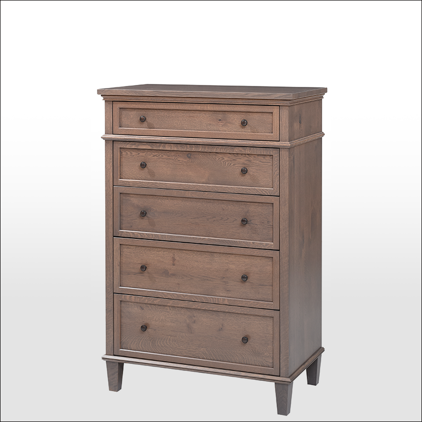 ROCKPORT  #2104, 5-Drawer, Chest of Drawers
