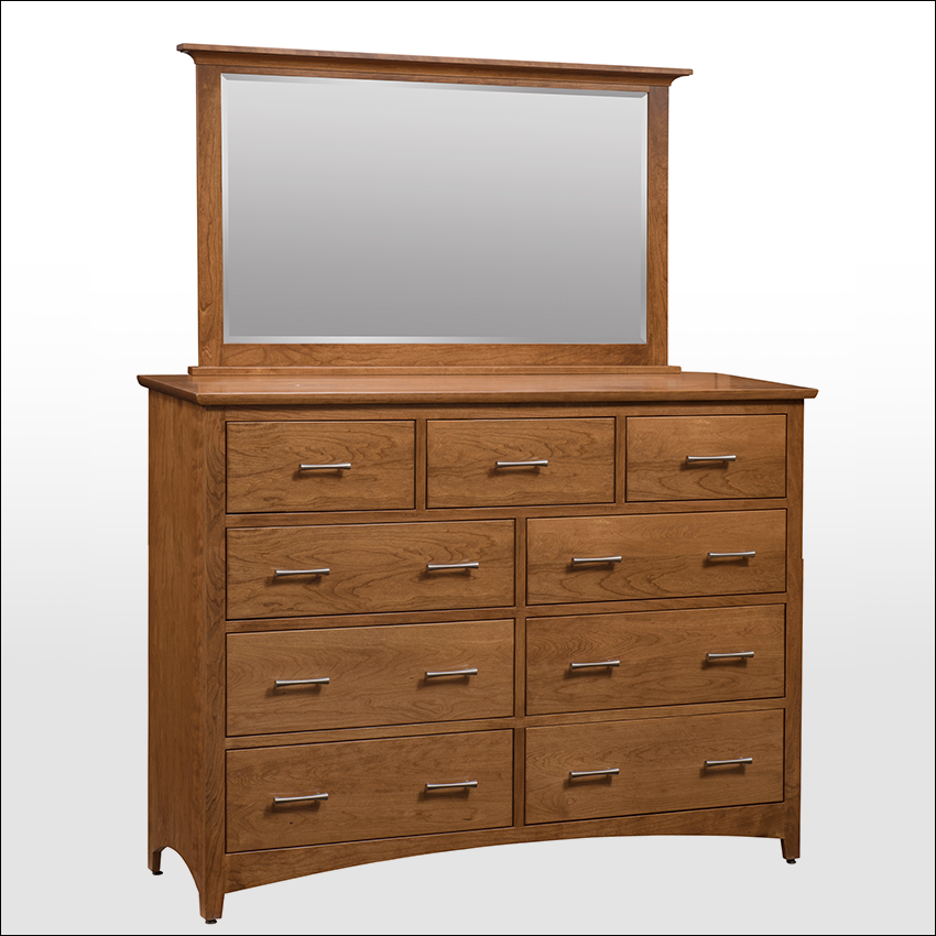 BARRINGTON #2405, 9-Drawer Tall Dresser