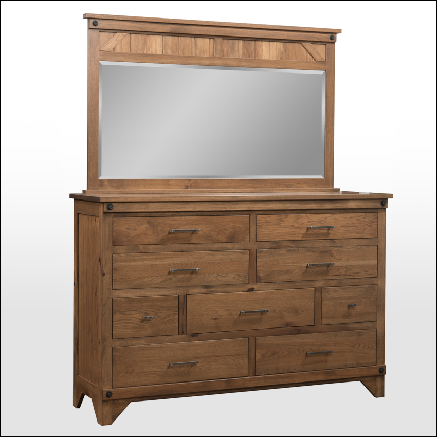 CAMBRIDGE #5805, 9-Drawer Tall Dresser