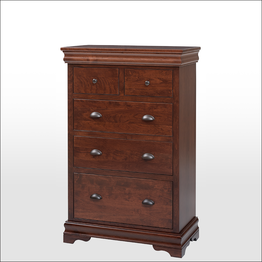 LUXEMBOURG  #6103, 5-Drawer, Chest of Drawers