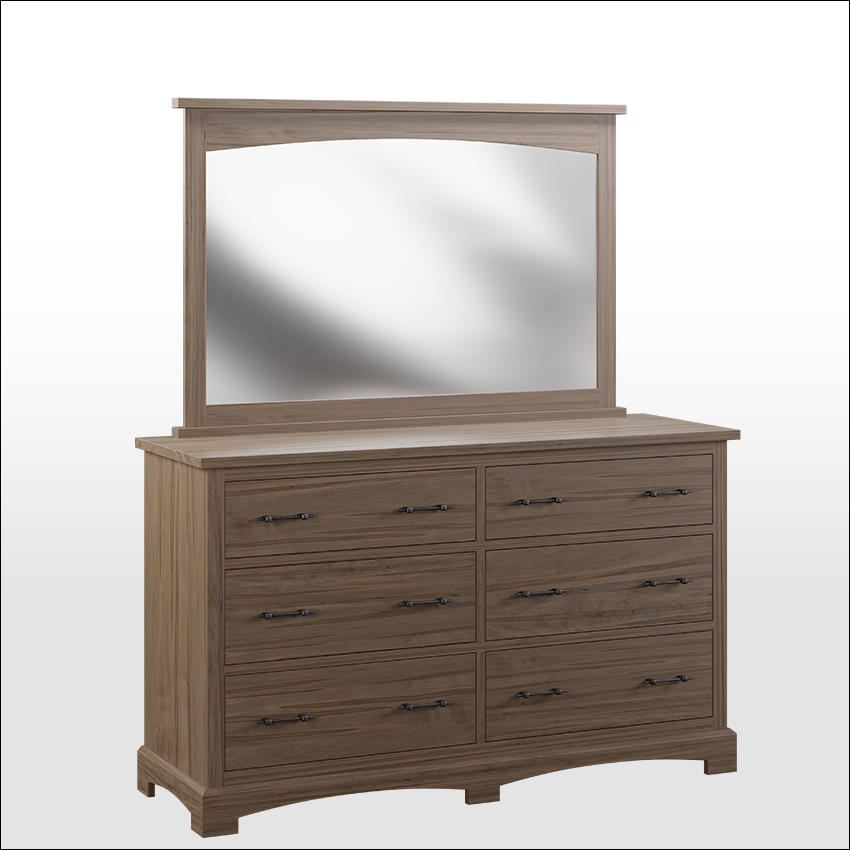 YORKSHIRE 7804, 6-Drawer Regular Dresser