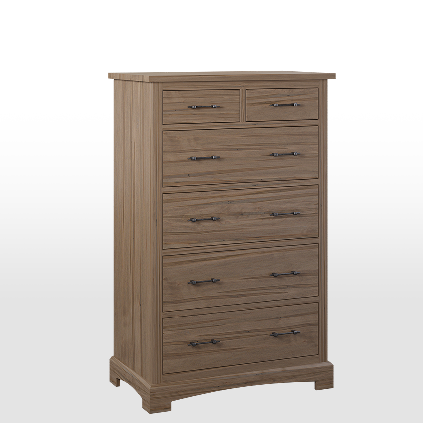 YORKSHIRE 7806, 6-Drawer, Chest of Drawers