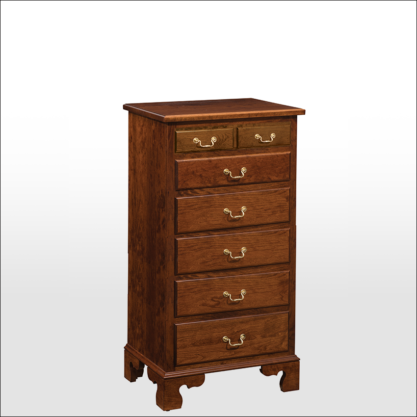 WILLIAMSBURG #8310, 7-Drawer Lingerie Chest