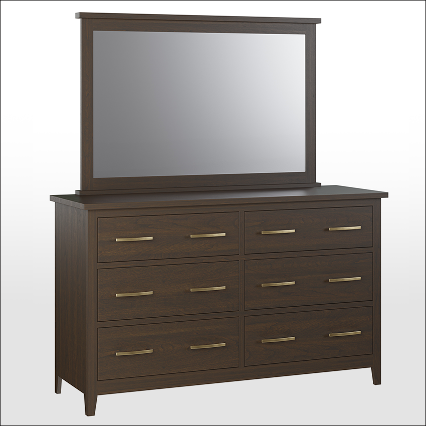 LAKESIDE  #8504, 6-Drawer Regular Dresser