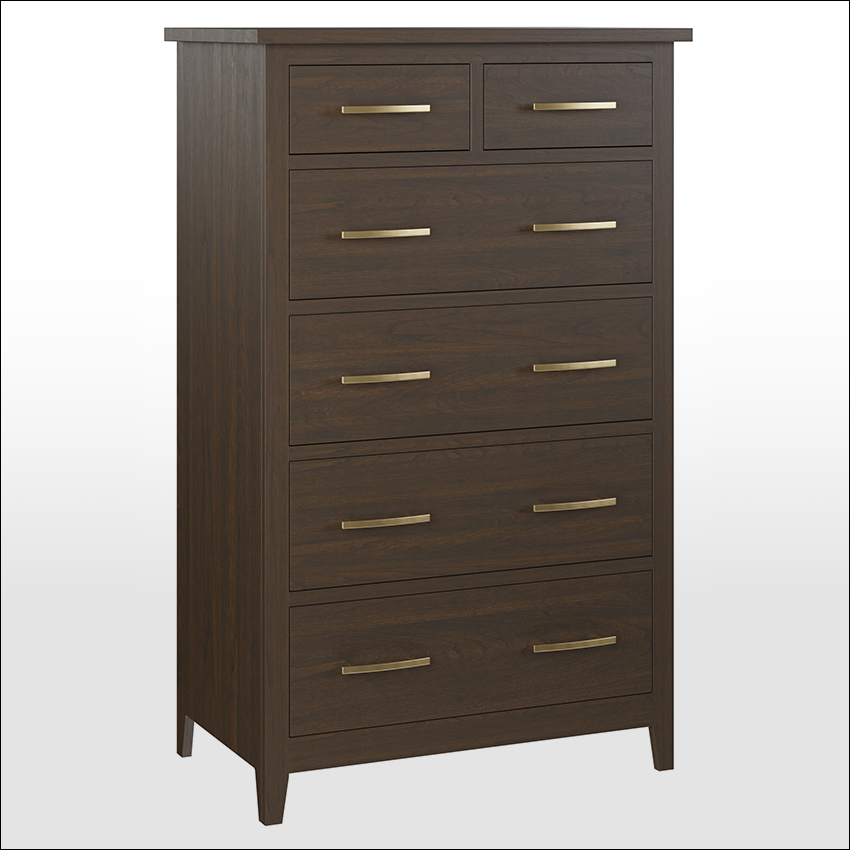 LAKESIDE  #8506, 6-Drawer, Chest of Drawers