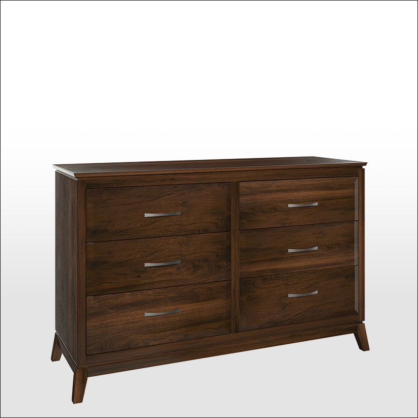 SARATOGA #8604, 6-Drawer Regular Dresser
