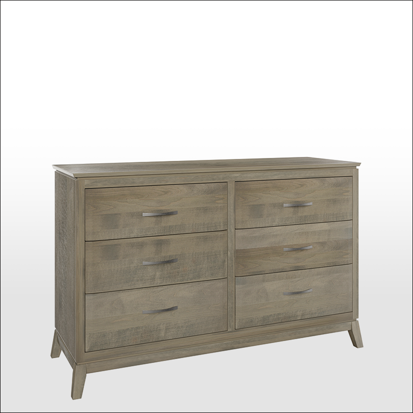 SARATOGA #8604-1, 6-Drawer Regular Dresser