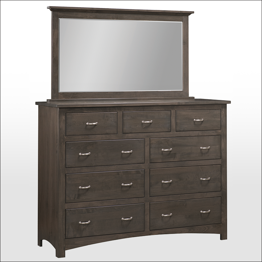 SIESTA CLASSIC #302, 9-Drawer Tall Dresser