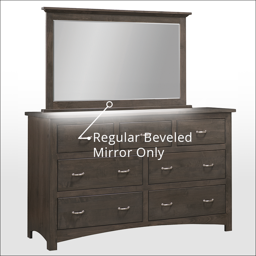 SIESTA CLASSIC #320, Regular Beveled Mirror