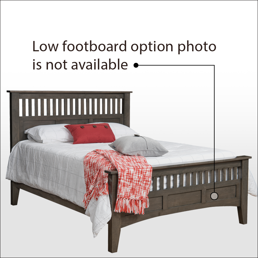 SIESTA CLASSIC  #1001-1-LF, Bed w/Low Footboard