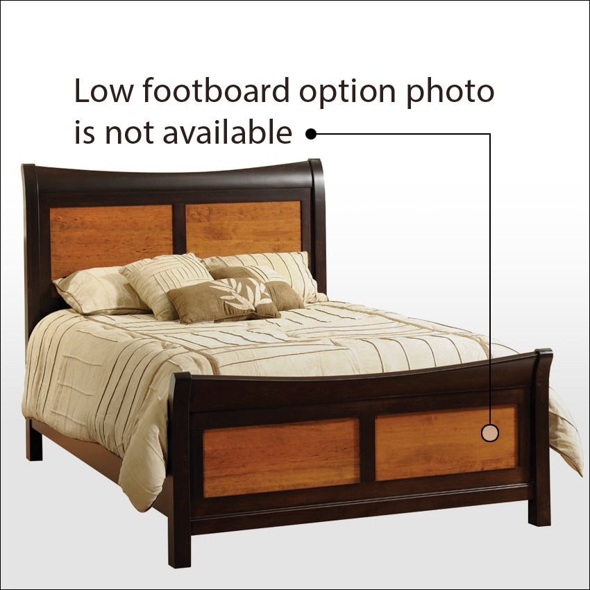 TROYER RIDGE BED  S-1 #3400AV-LF, Avondale Bed w/Low Footboard