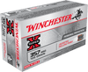 Winchester Super-X Ammunition - 357 Magnum - 125 Grain Jacketed Hollow Point - 50 Rounds - Brass Case