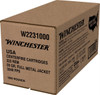 Winchester Ammunition - 223 Remington - 55 Grain Full Metal Jacket - 1000 Rounds - Brass Case
