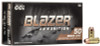 CCI Blazer Ammunition - 40 S&W - 165 Grain Full Metal Jacket - 50 Rounds - Brass Case