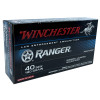 Winchester Ammunition - 40 S&W - 180 Grain Hollow Point Subsonic - 50 Rounds - Brass Case
