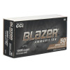 CCI Blazer Ammunition - 9 MM Luger - 115 Grain Full Metal Jacket - 50 Rounds - Brass Case