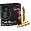 Igman Ammunition - 7.62x39 MM - 123 Grain Full Metal Jacket - 720 Rounds - Brass Case