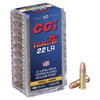 CCI Velocitor Rimfire Ammunition - 22 Long Rifle - 40 Grain Copper Plated Hollow Point - 50 Rounds - Brass Case