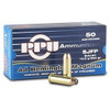 Prvi Partizan Ammunition - 44 Remington Magnum - 240 Grain Semi Jacketed Flat Point - 50 Rounds - Brass Case