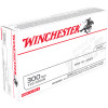 Winchester Ammunition - 300 AAC Blackout - 125 Grain Open Tip Range - 20 Rounds - Brass Case