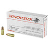 Winchester Ammunition - 9 MM Luger - 147 Grain Jacketed Hollow Point - 50 Rounds - Brass Case